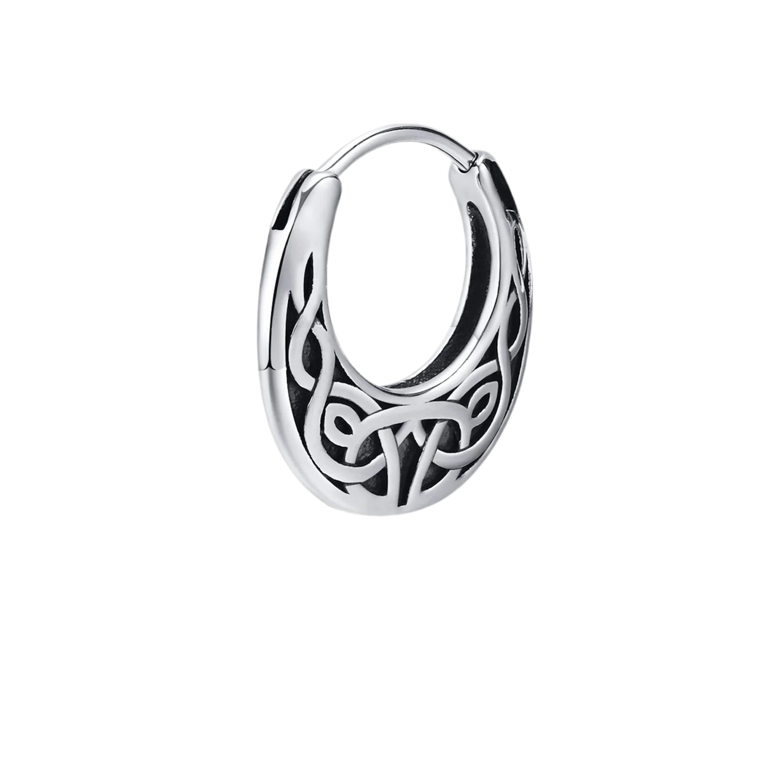 Boucles d'oreilles AYLAN ovale