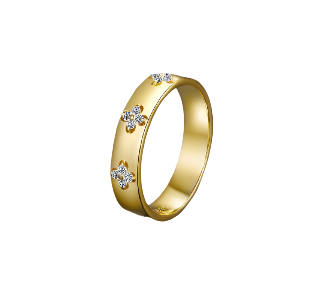 Bague Moissanite AMORE