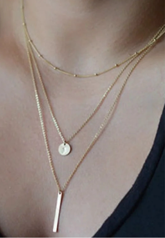 Collier 3 rangs ALEXA