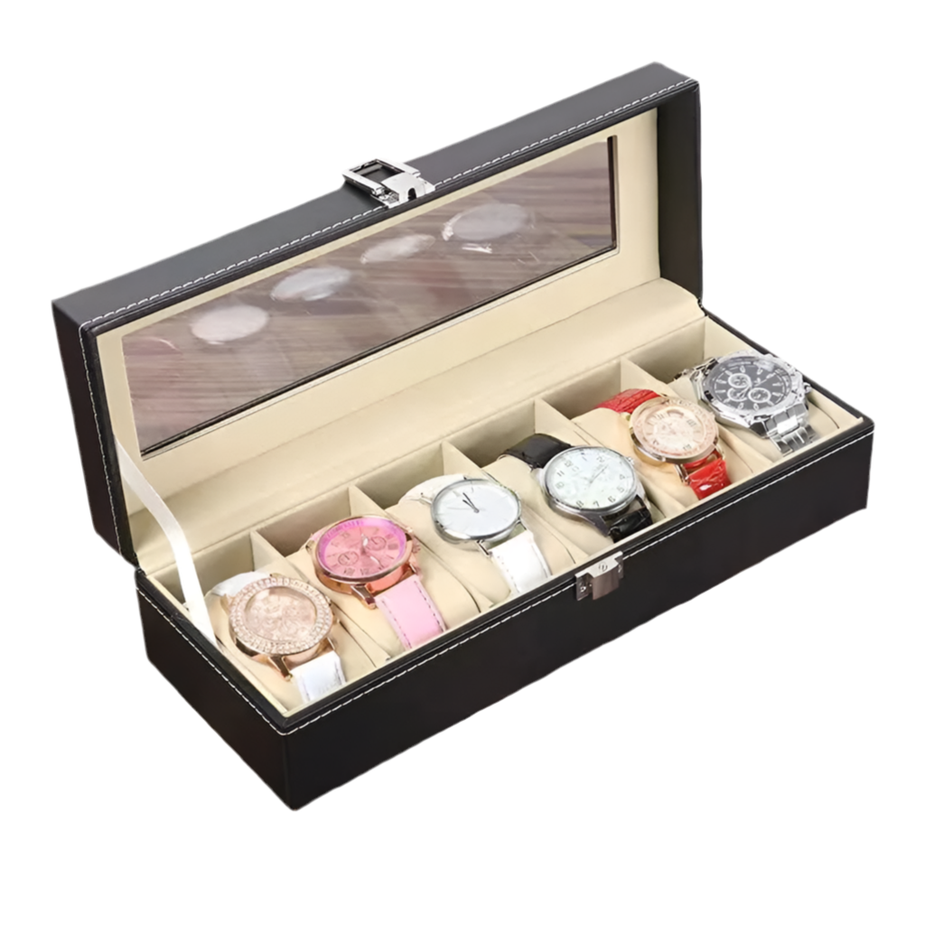 Boîte à Montres vitrée