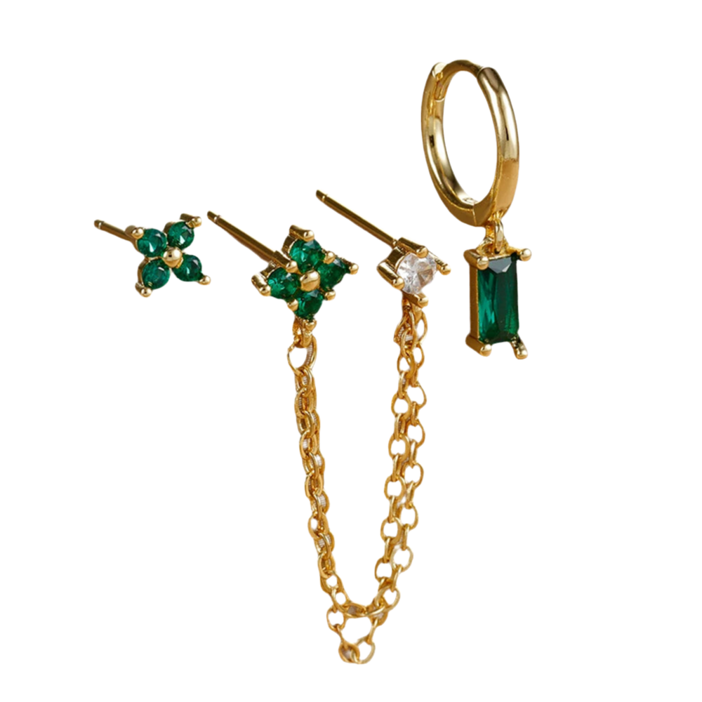 Boucles d'Oreilles 3 pcs LIVIA