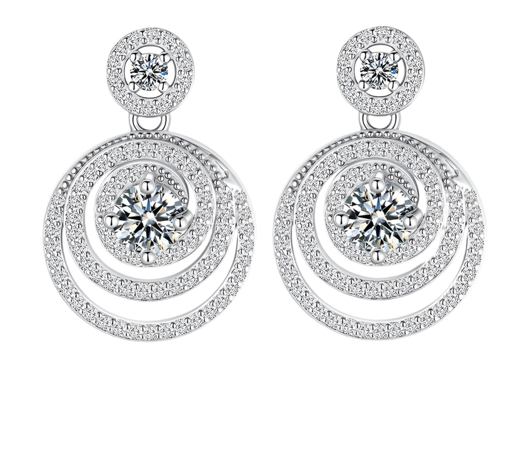 Boucle d'Oreilles argent ELYNE