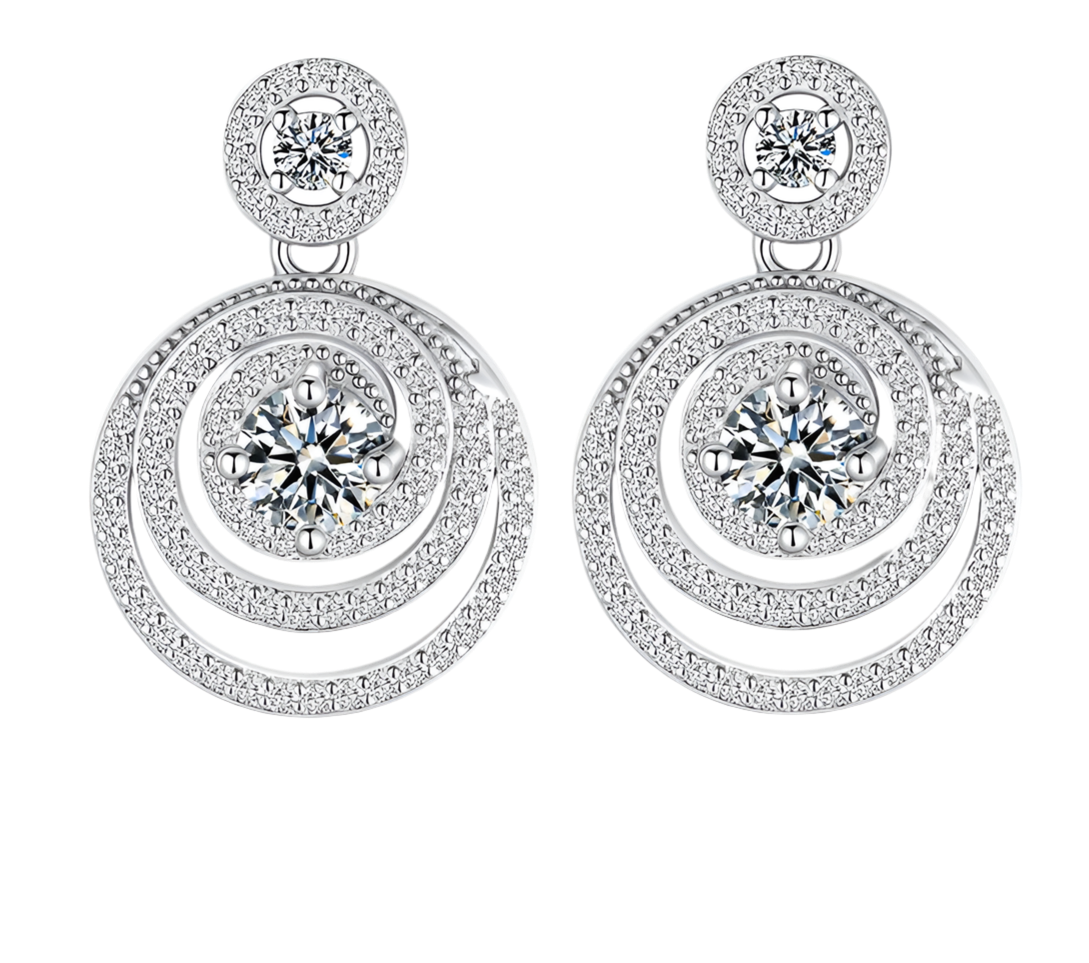 Boucle d'Oreilles argent ELYNE