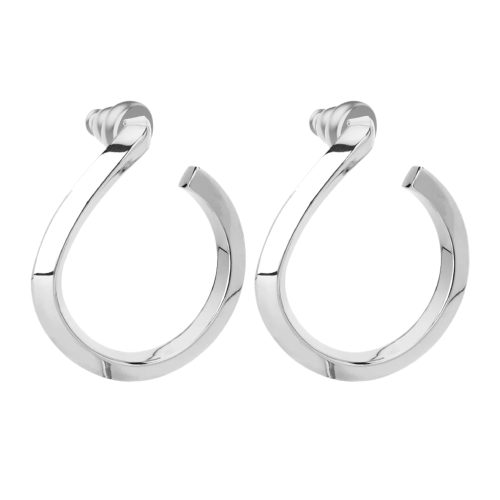 Boucles d'oreilles LILA argent