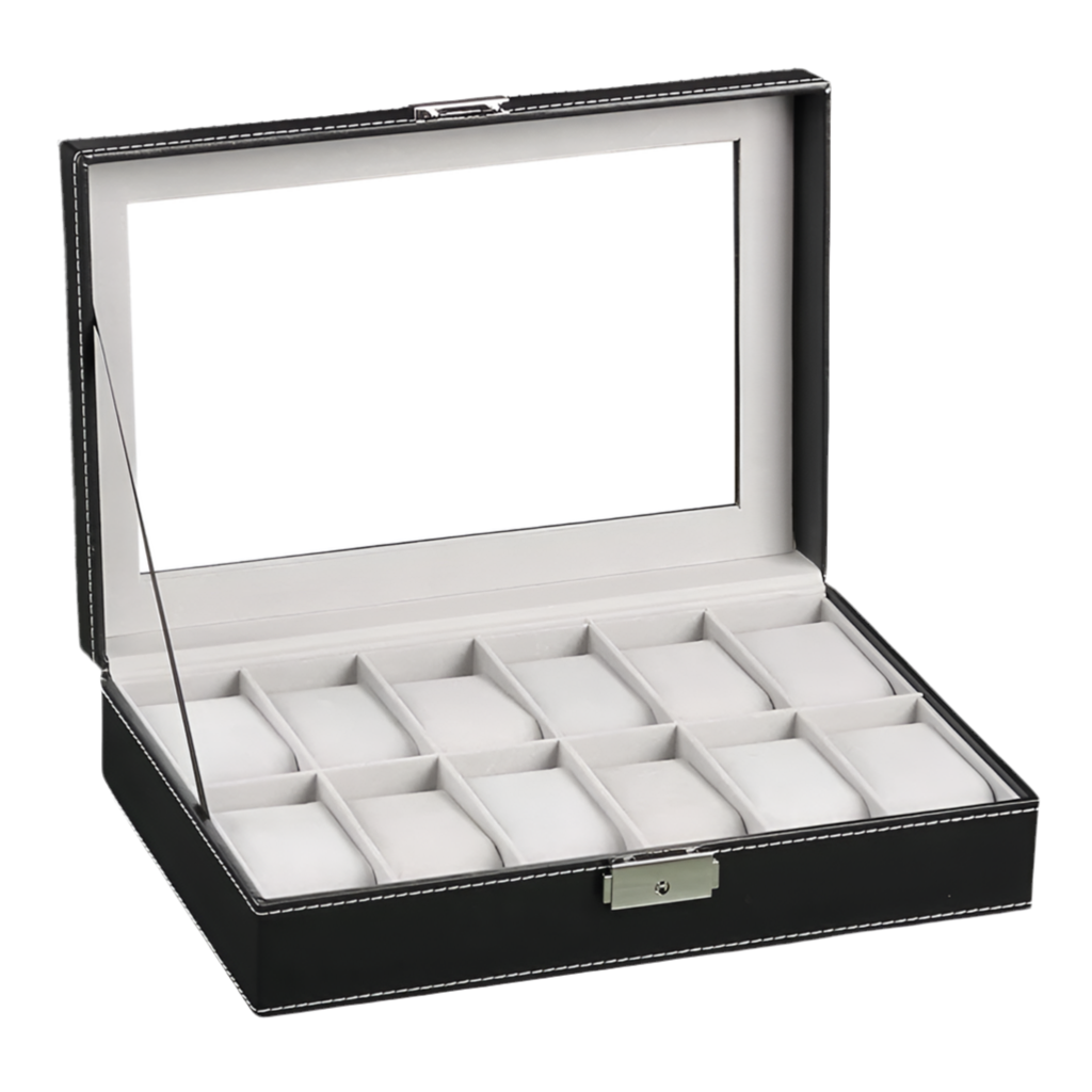 Boîte à Montres vitrée
