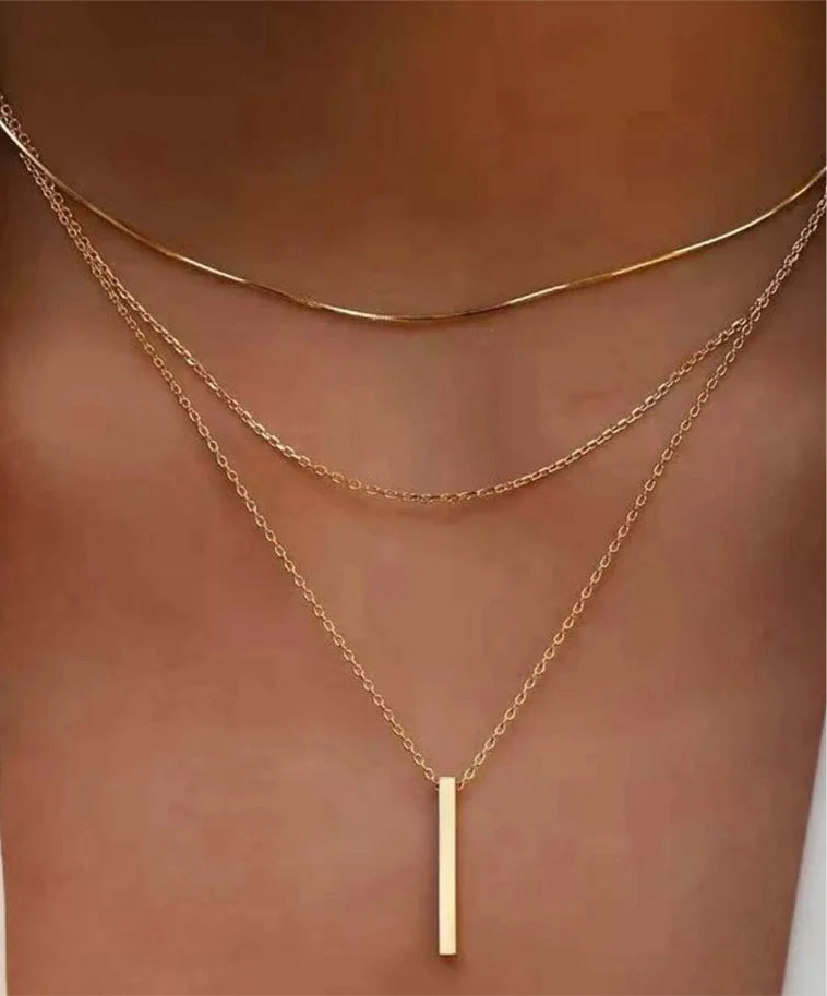 Collier 3 rangs ELORA