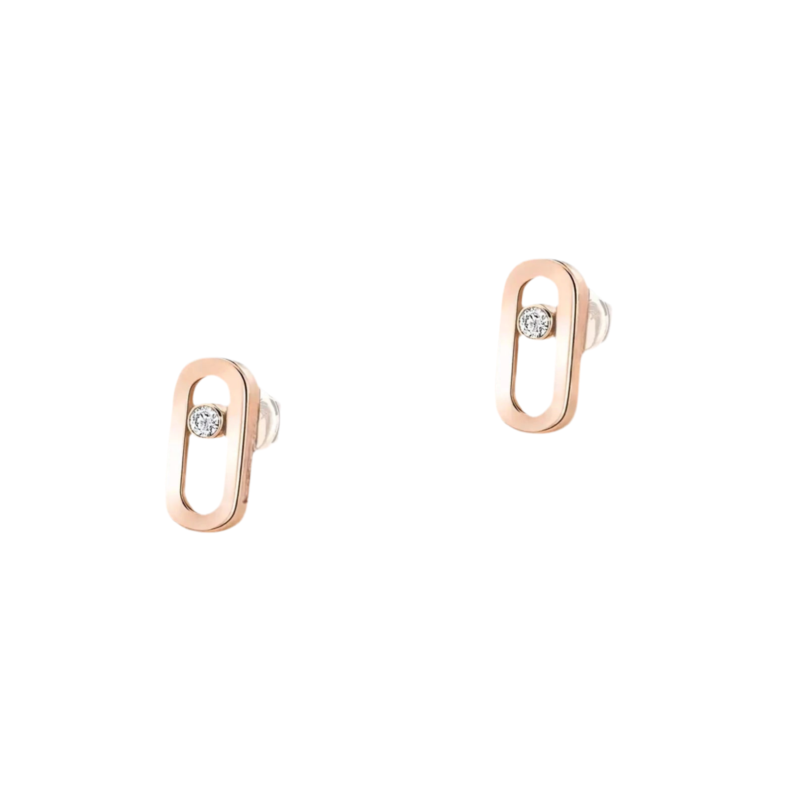 Boucles d'Oreilles ELINA or rose