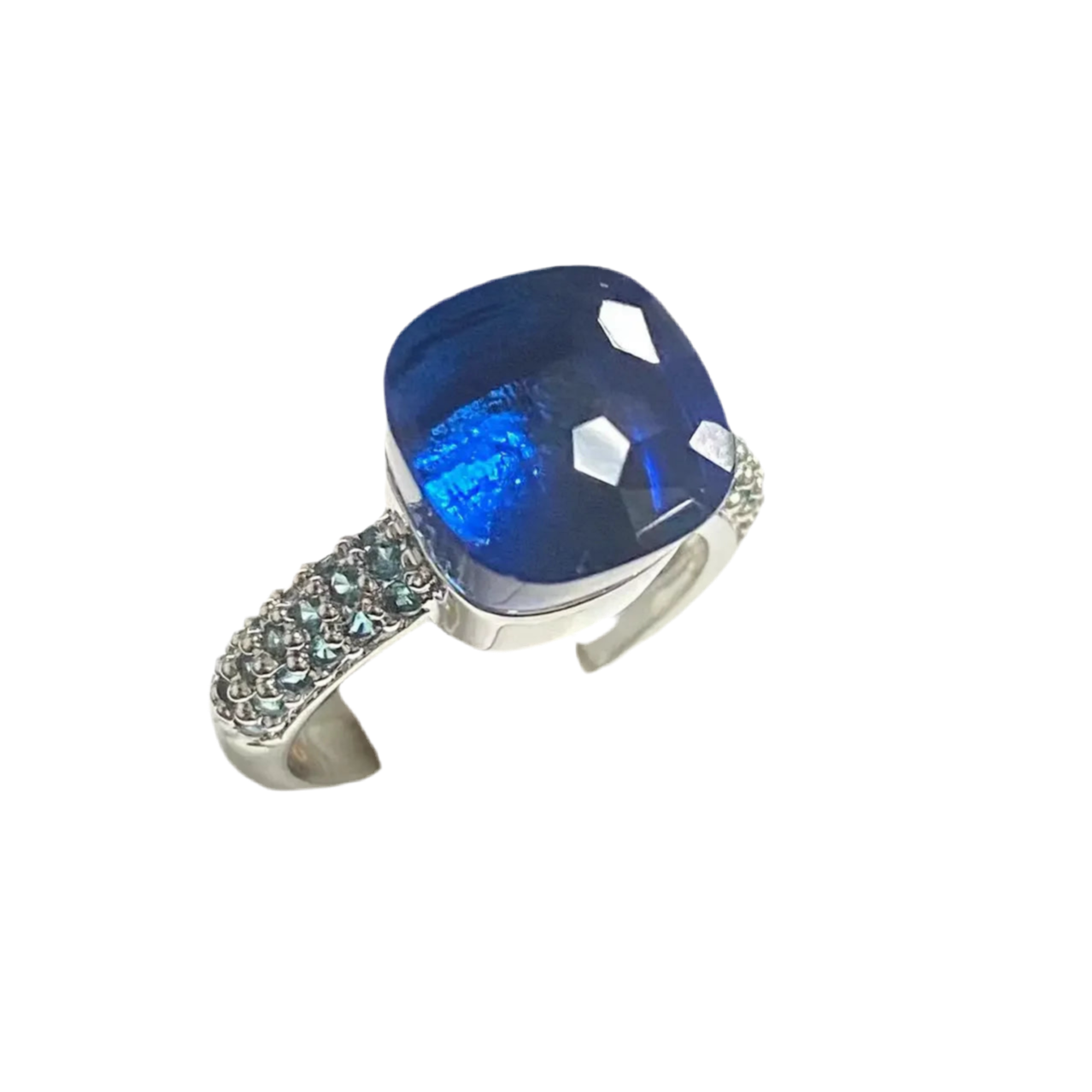 Bague OPHELIA bleu nuit