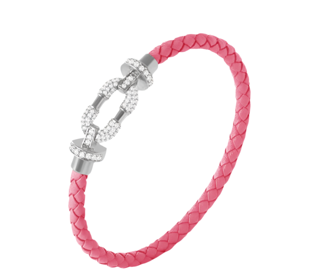 Bracelet TREDY rose moyen