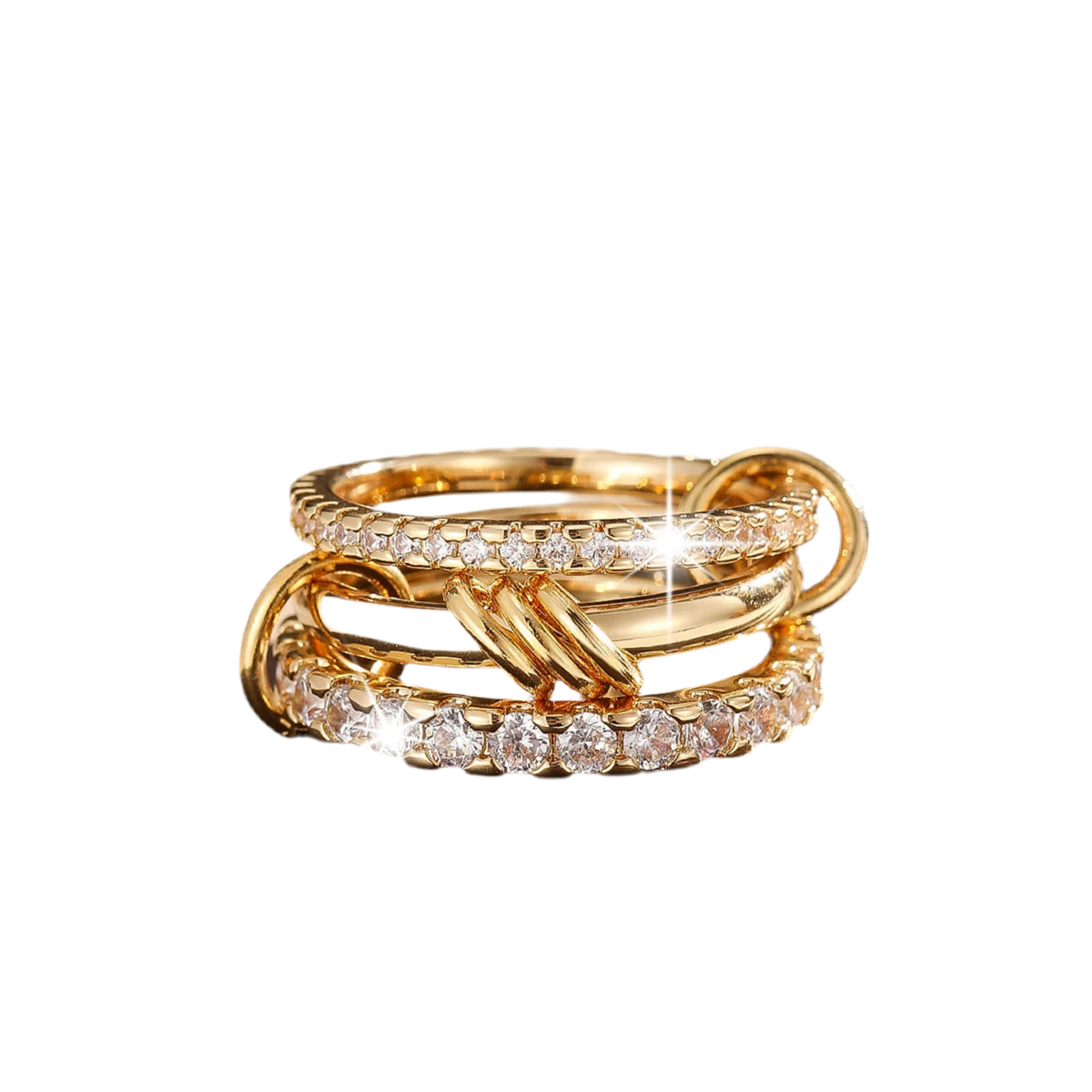 Bague 3 anneaux NOUBIA