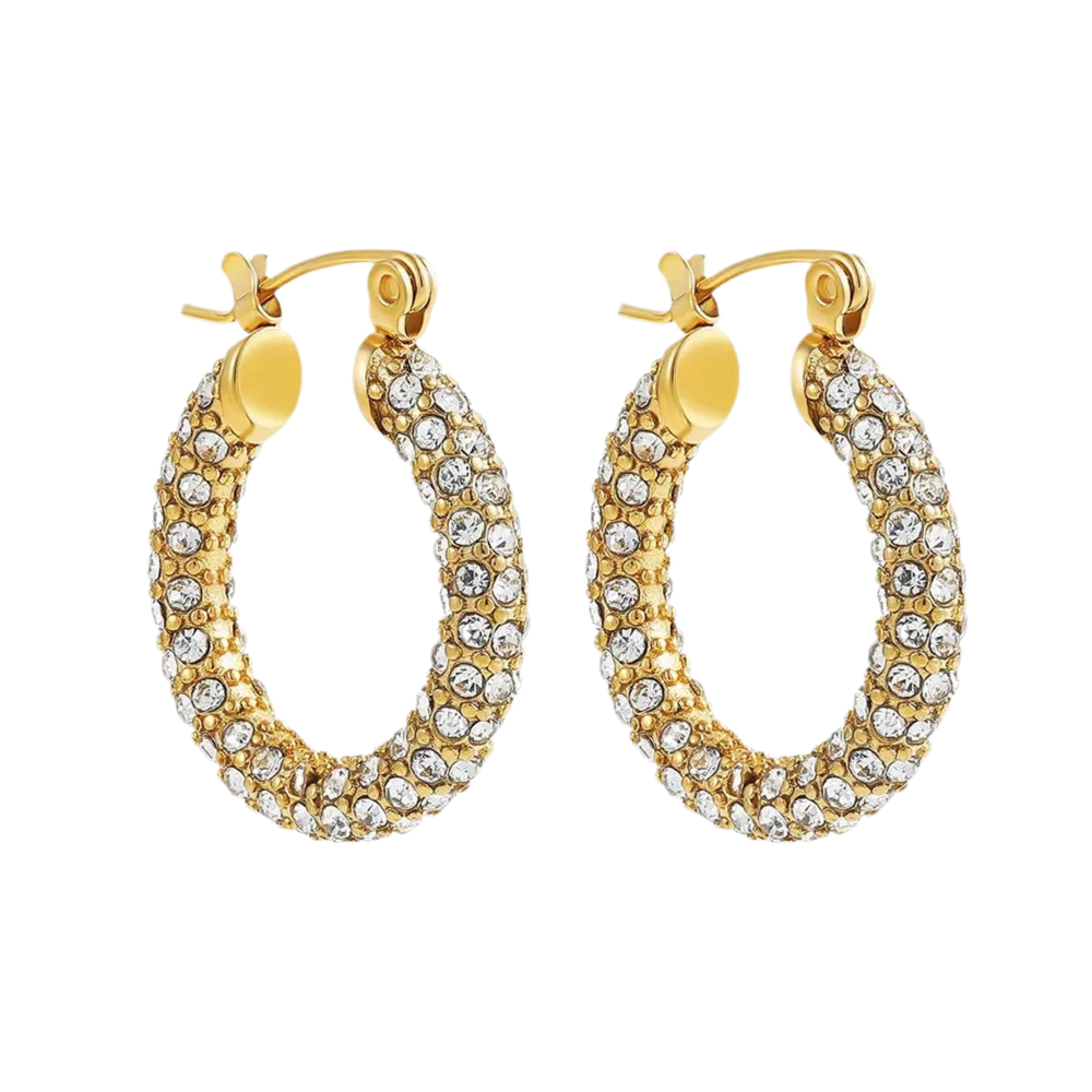 Boucles d'Oreilles LEKA ovales