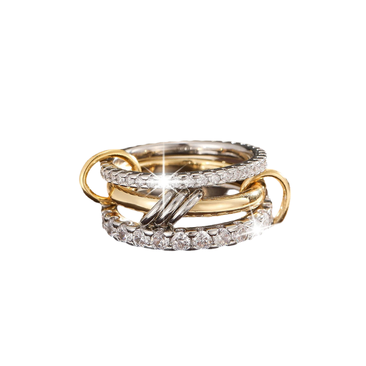 Bague 3 anneaux NOUBIA