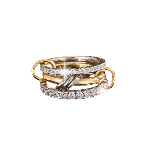 Bague 3 anneaux NOUBIA