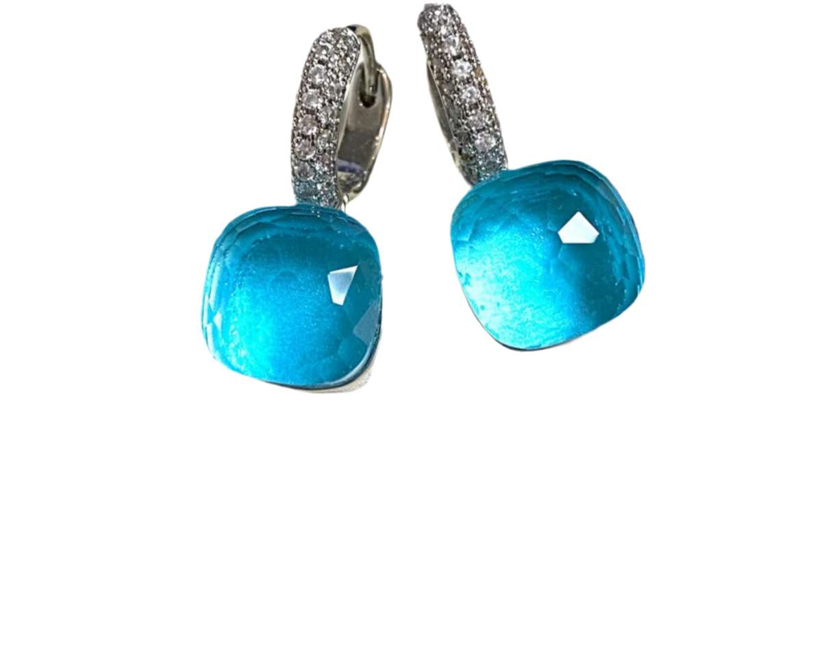 Boucles d'Oreilles LÉNA lagon