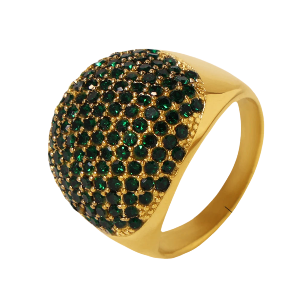 Bague ROMANA vert