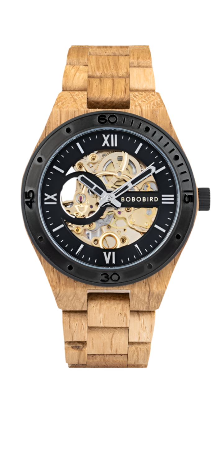 Montre OXIA bois clair