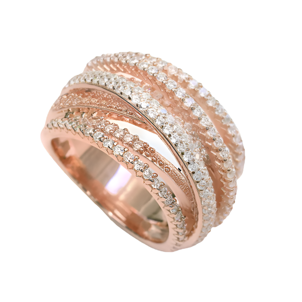 Bague 8 rangs KELLY