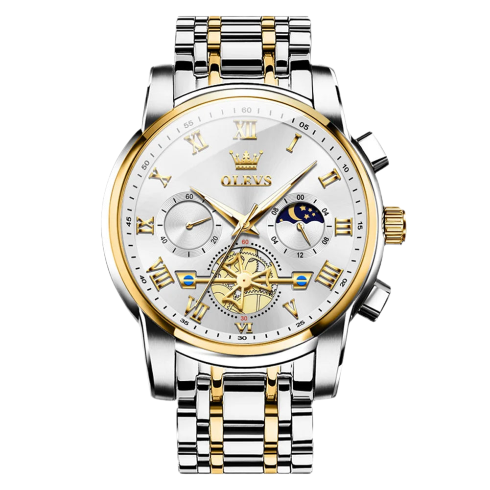 Montre Chrono JERY or/blanc