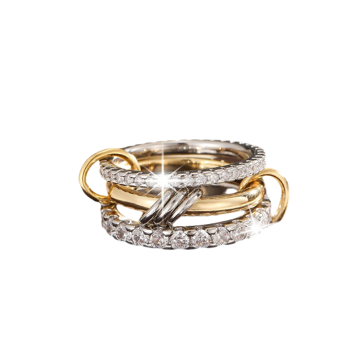 Bague 3 anneaux NOUBIA