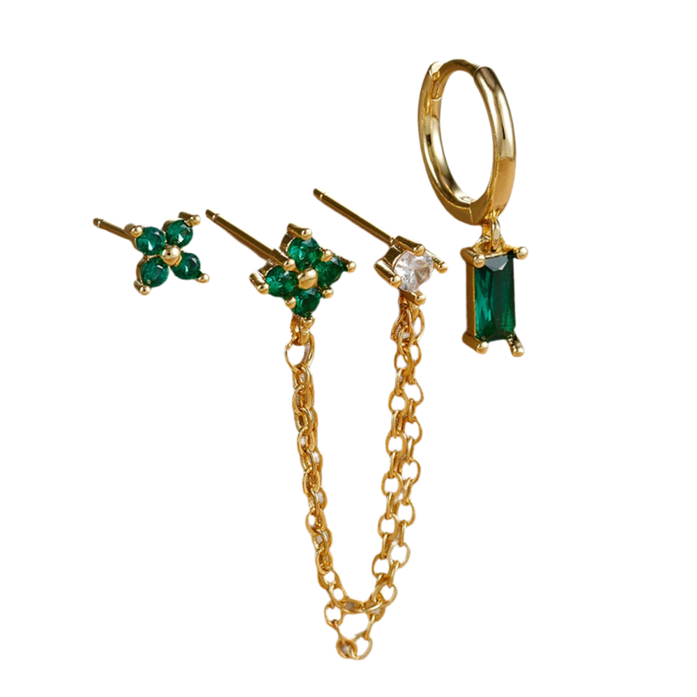 Boucles d'Oreilles 3 pcs LIVIA