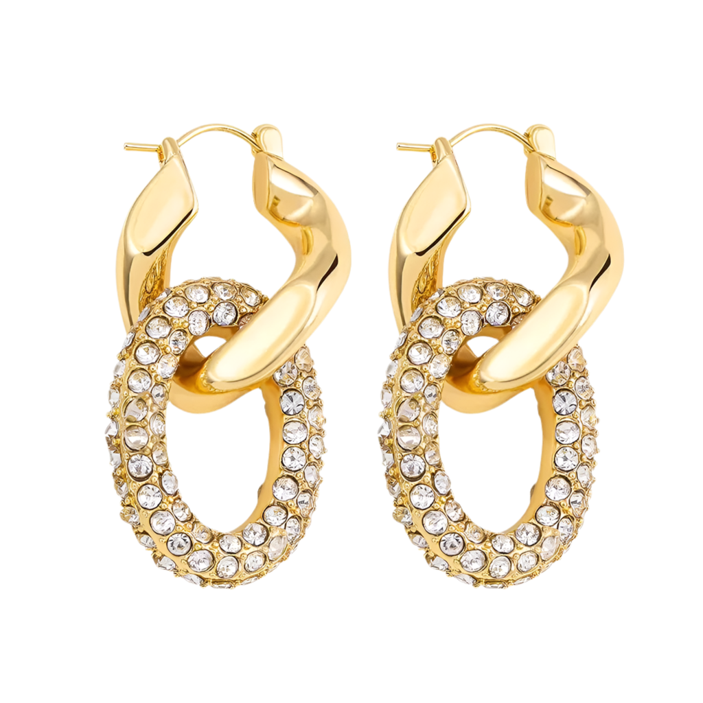 Boucles d'Oreilles GLORIA vagues