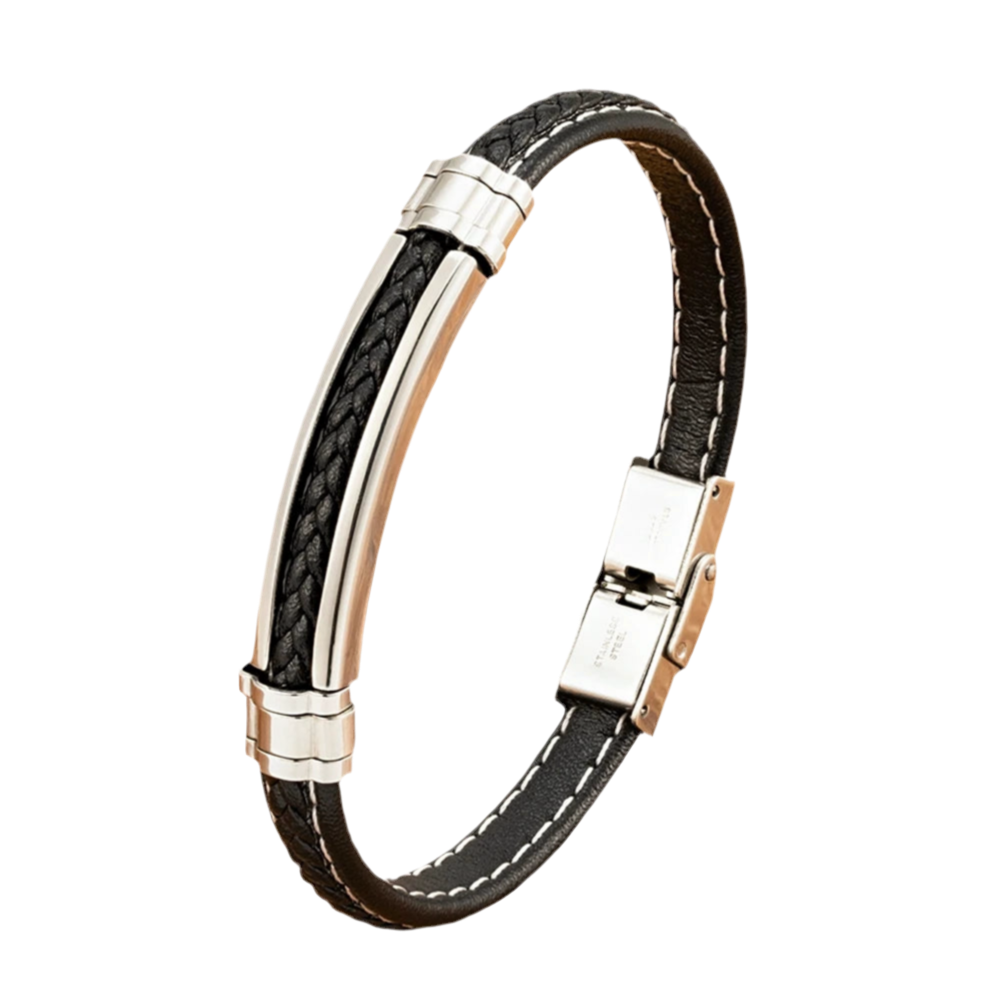 Bracelet Gourmette ARTHY noir