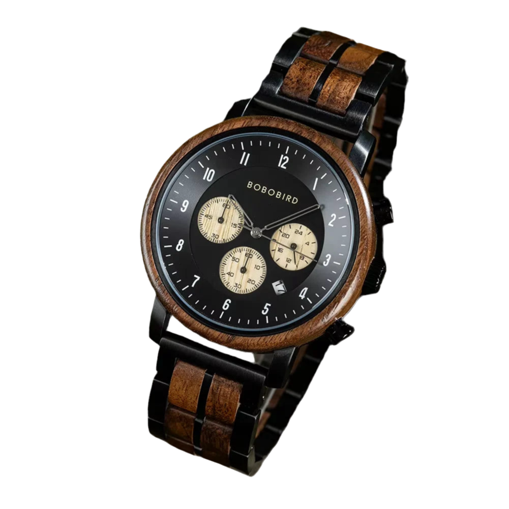 Montre 3 cadrans LÉO