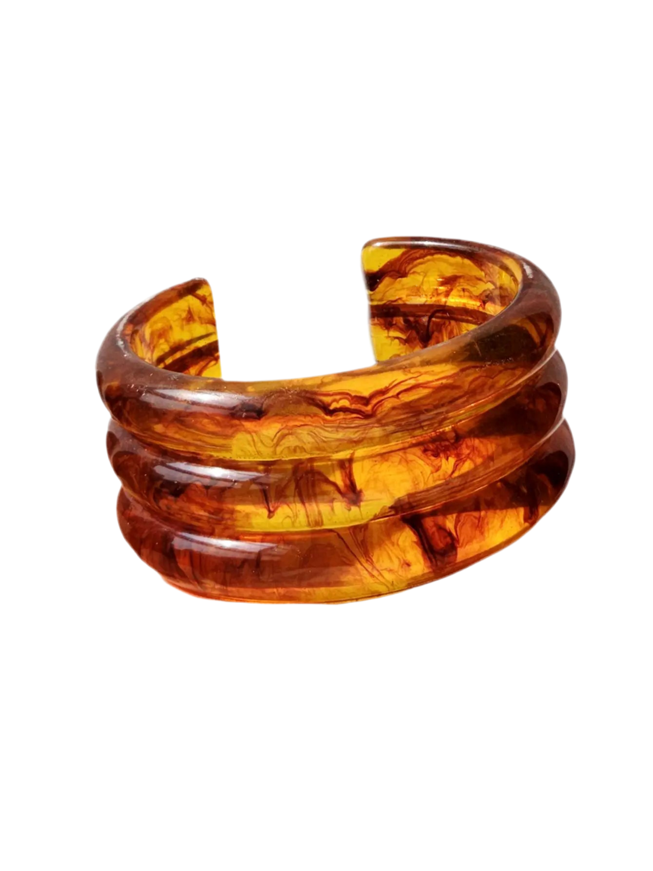 Bracelet résine YSÉE 3 rangs