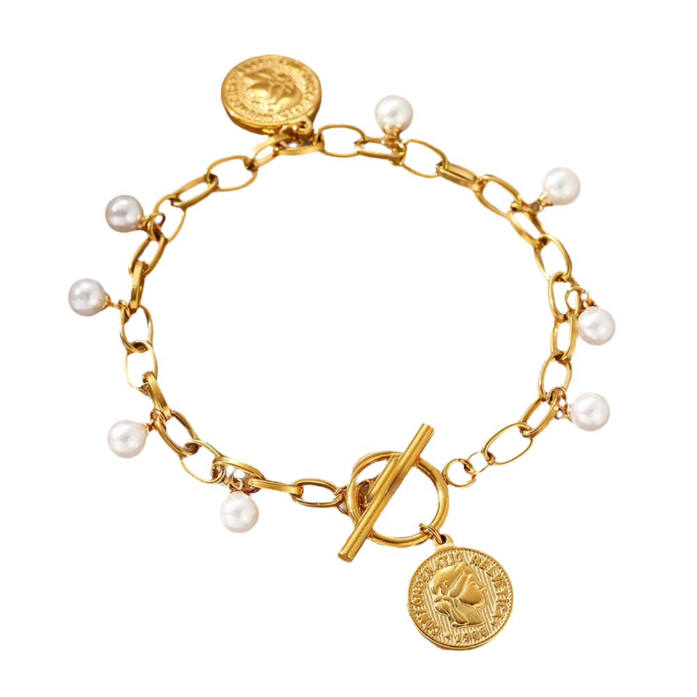 Bracelet médaille ROMA