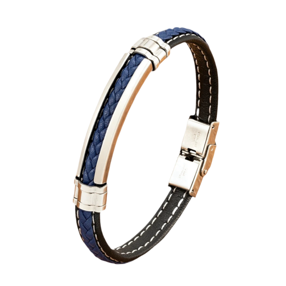 Bracelet Gourmette ARTHY bleu