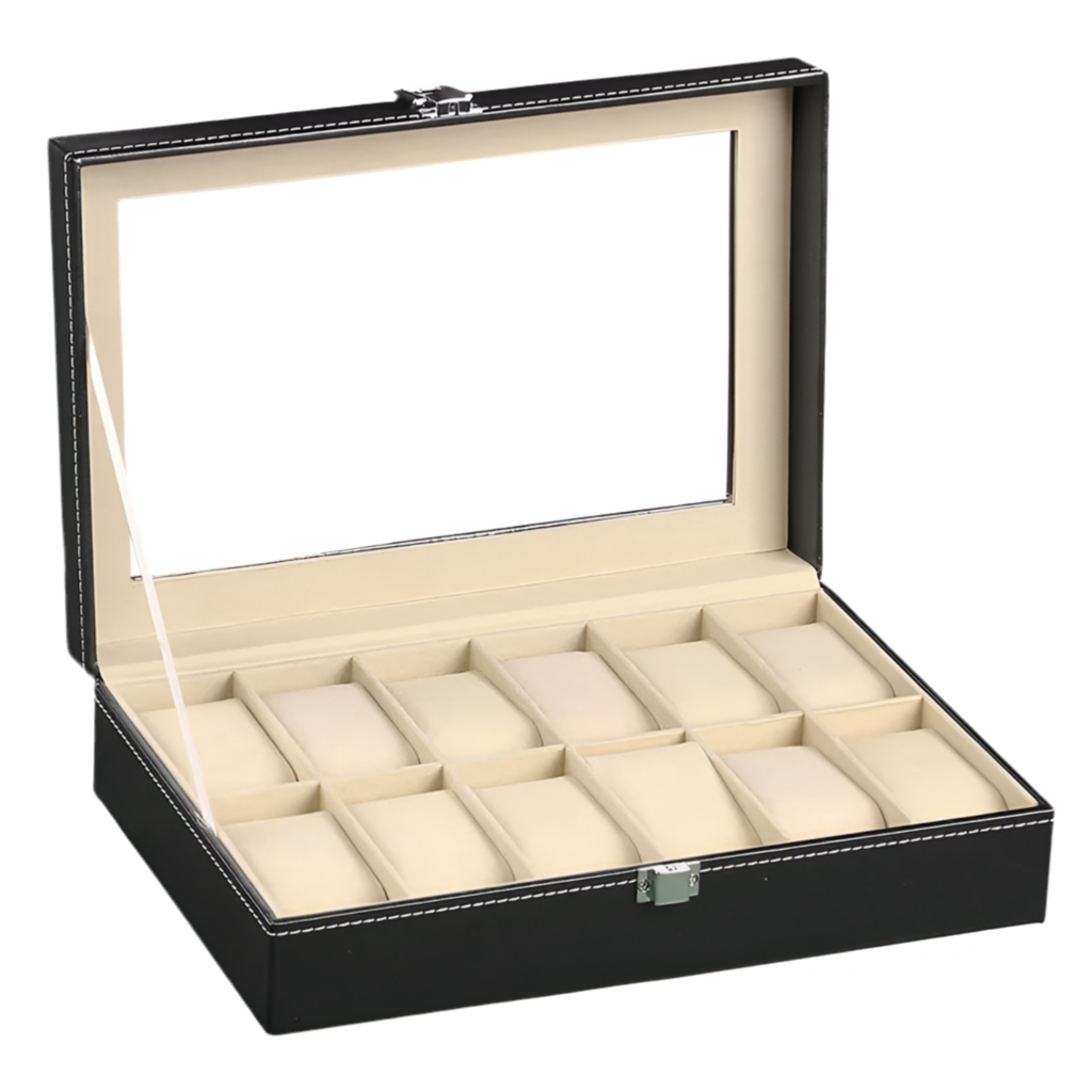 Boîte à Montres vitrée