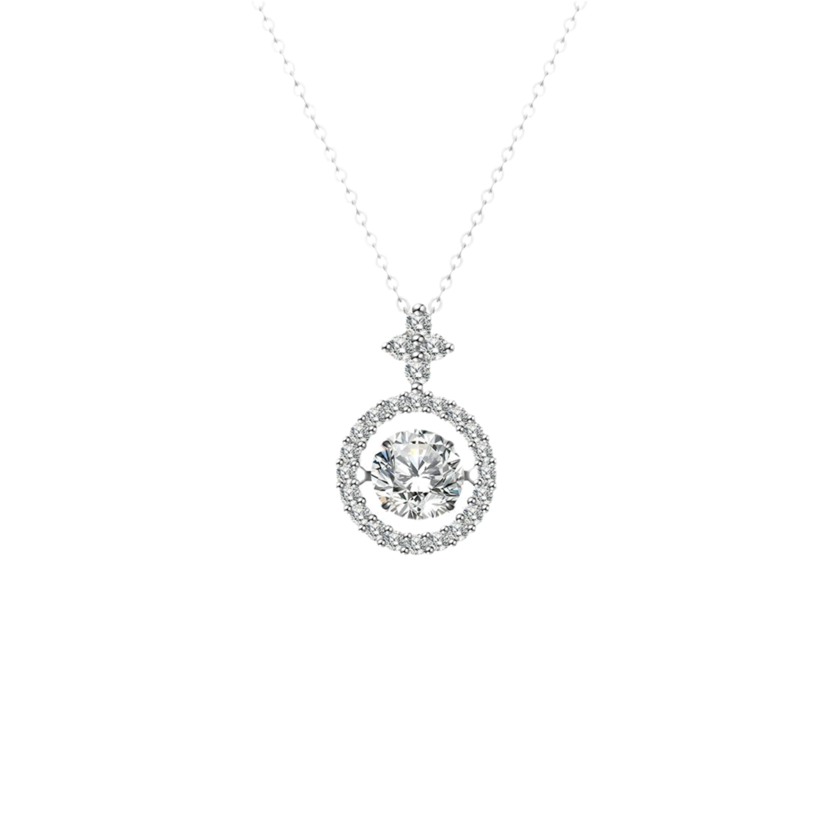Collier Moissanite IRIS