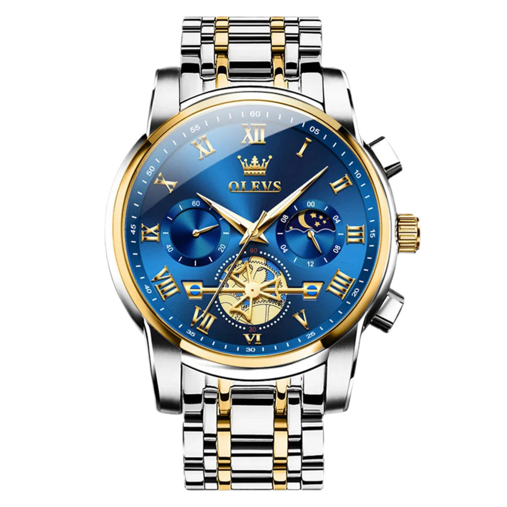Montre Chrono JERY bleu