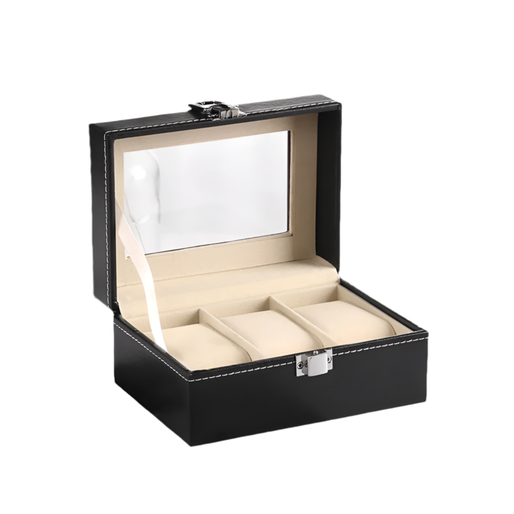 Boîte à Montres vitrée