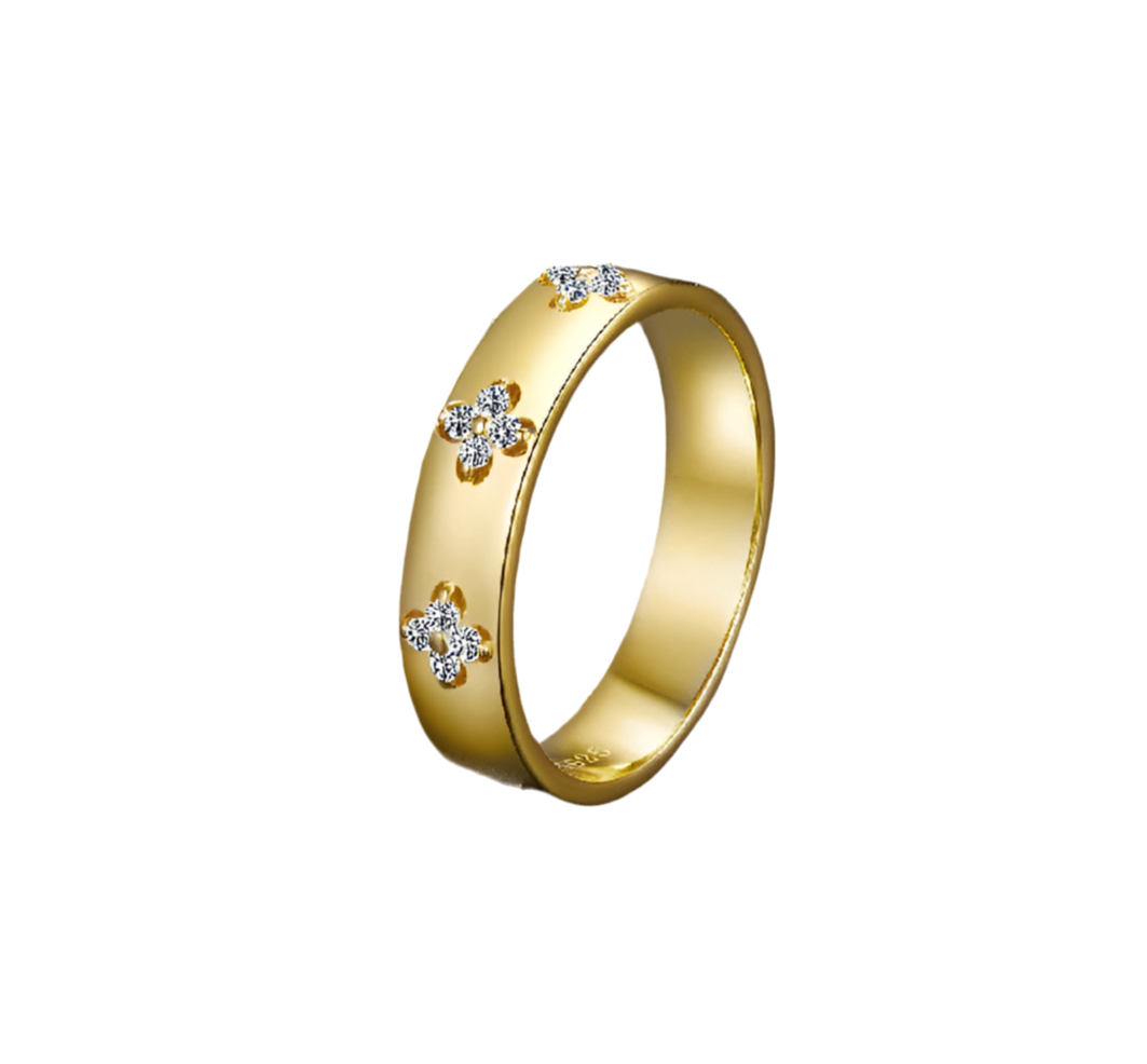 Bague Moissanite AMORE