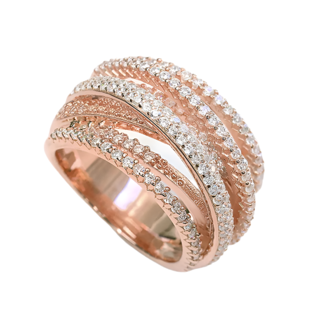 Bague 8 rangs KELLY
