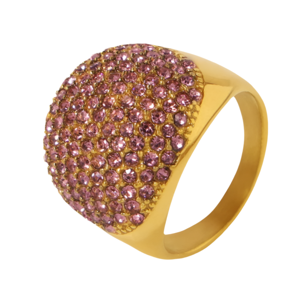 Bague ROMANA rose