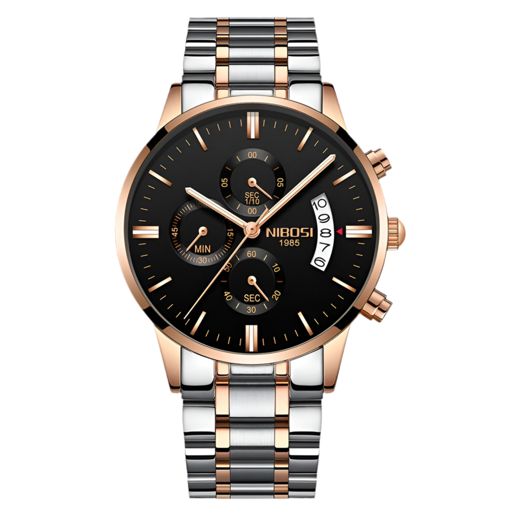 Montre Chrono KAÏS or rose
