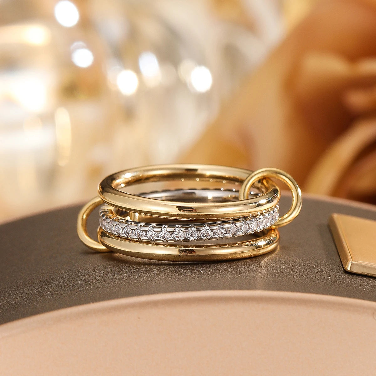 Bague 3 anneaux NOUBIA