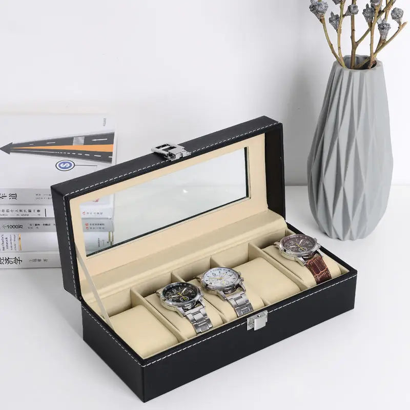 Boîte à Montres vitrée