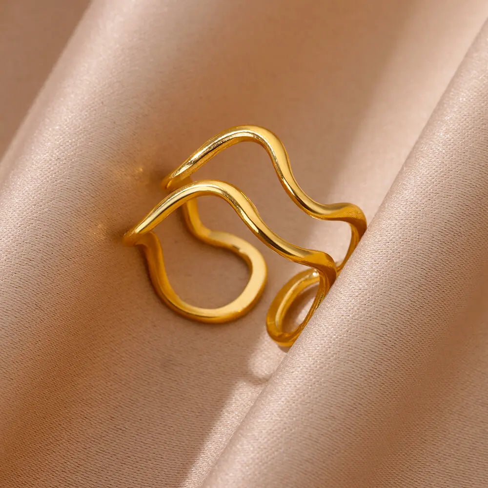 Bague géométrique XENIA