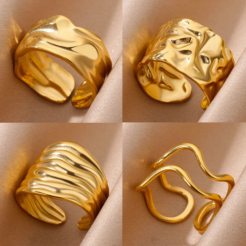 Bague géométrique XENIA