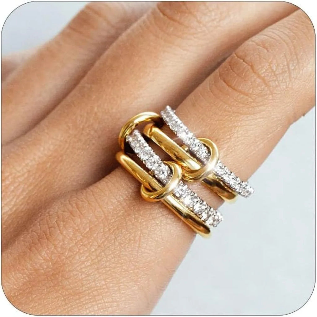 Bague 4 anneaux GINA