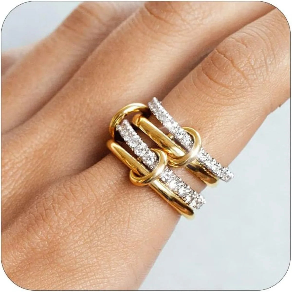 Bague 4 anneaux GINA