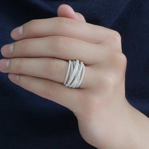 Bague 8 rangs KELLY