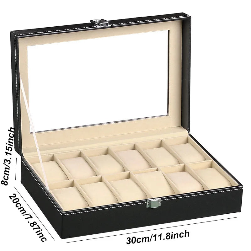 Boîte à Montres vitrée