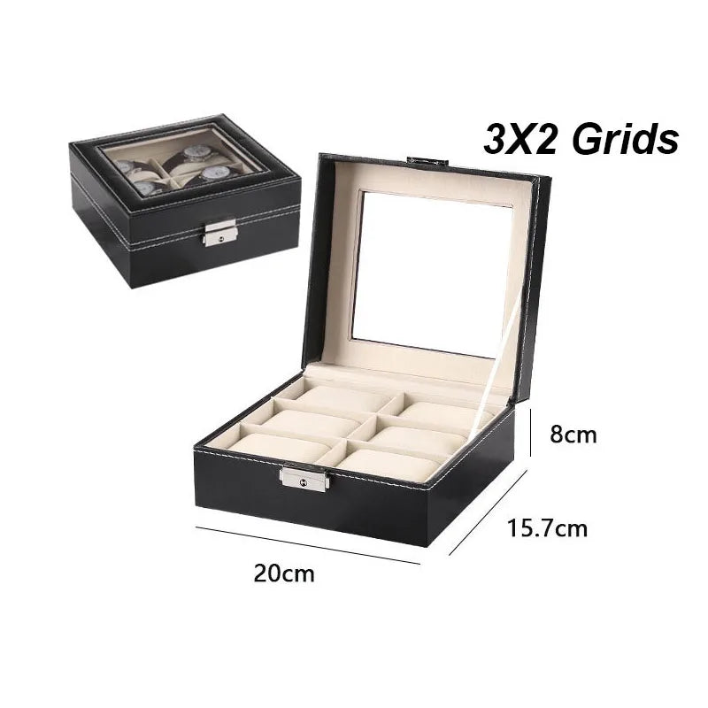 Boîte à Montres vitrée