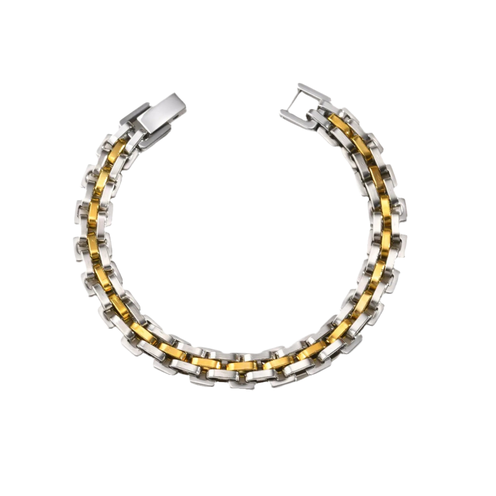 Bracelet CLARENCE or/argent